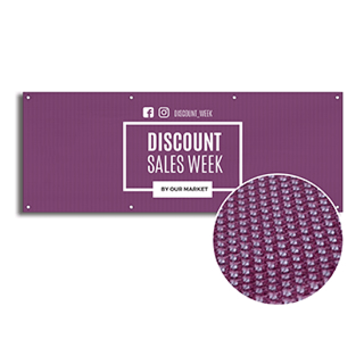Mesh, Gloss, Matte Banners