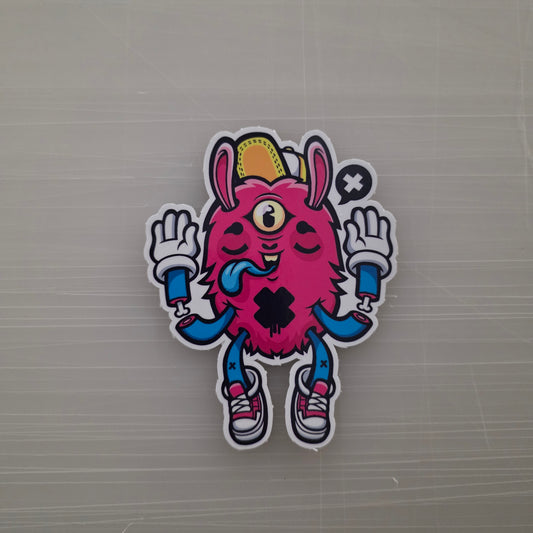 Custom White Vinyl Stickers